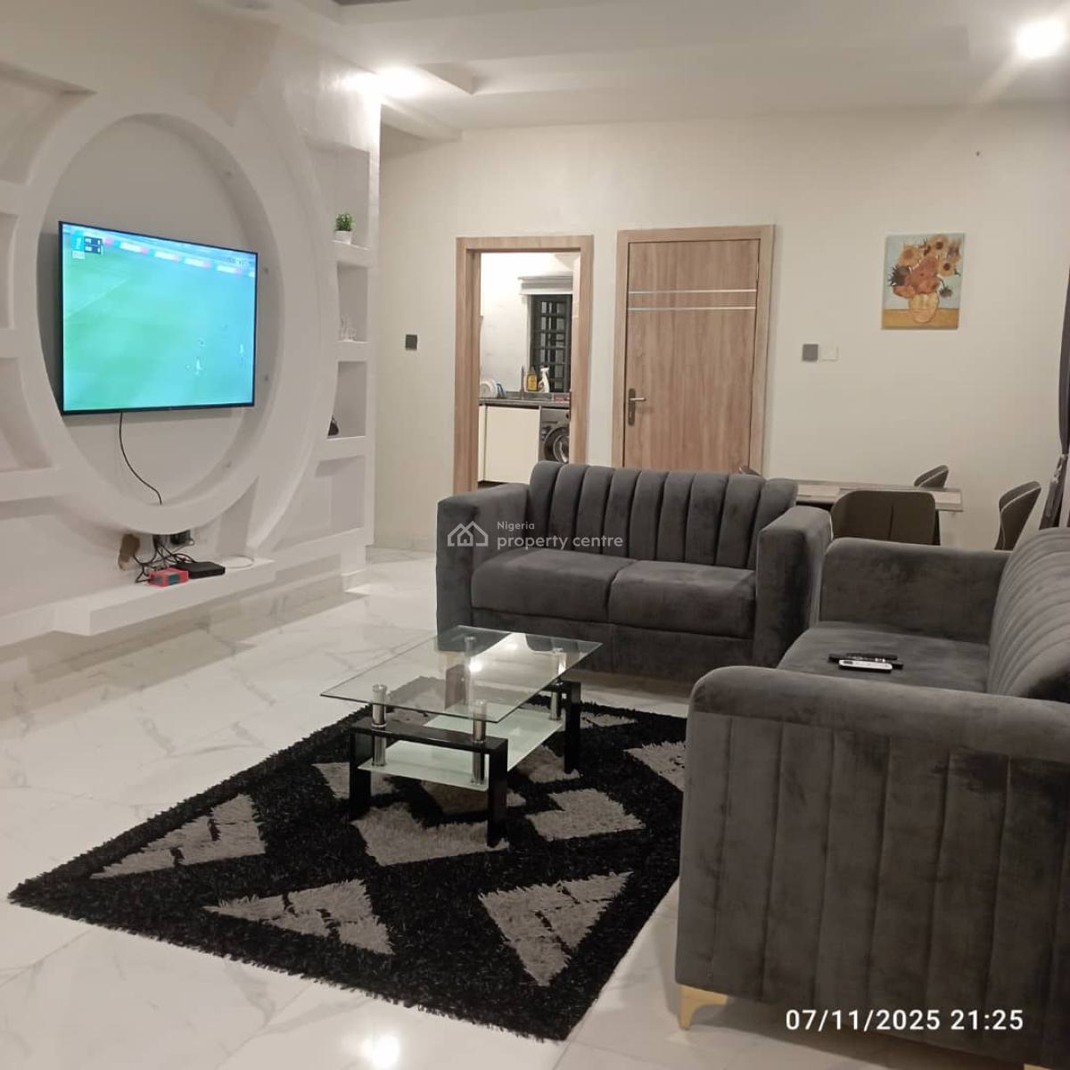 Furnished and Serviced 3 Bedroom Duplex, Abijo, Lekki, Lagos, Detached Duplex for Rent