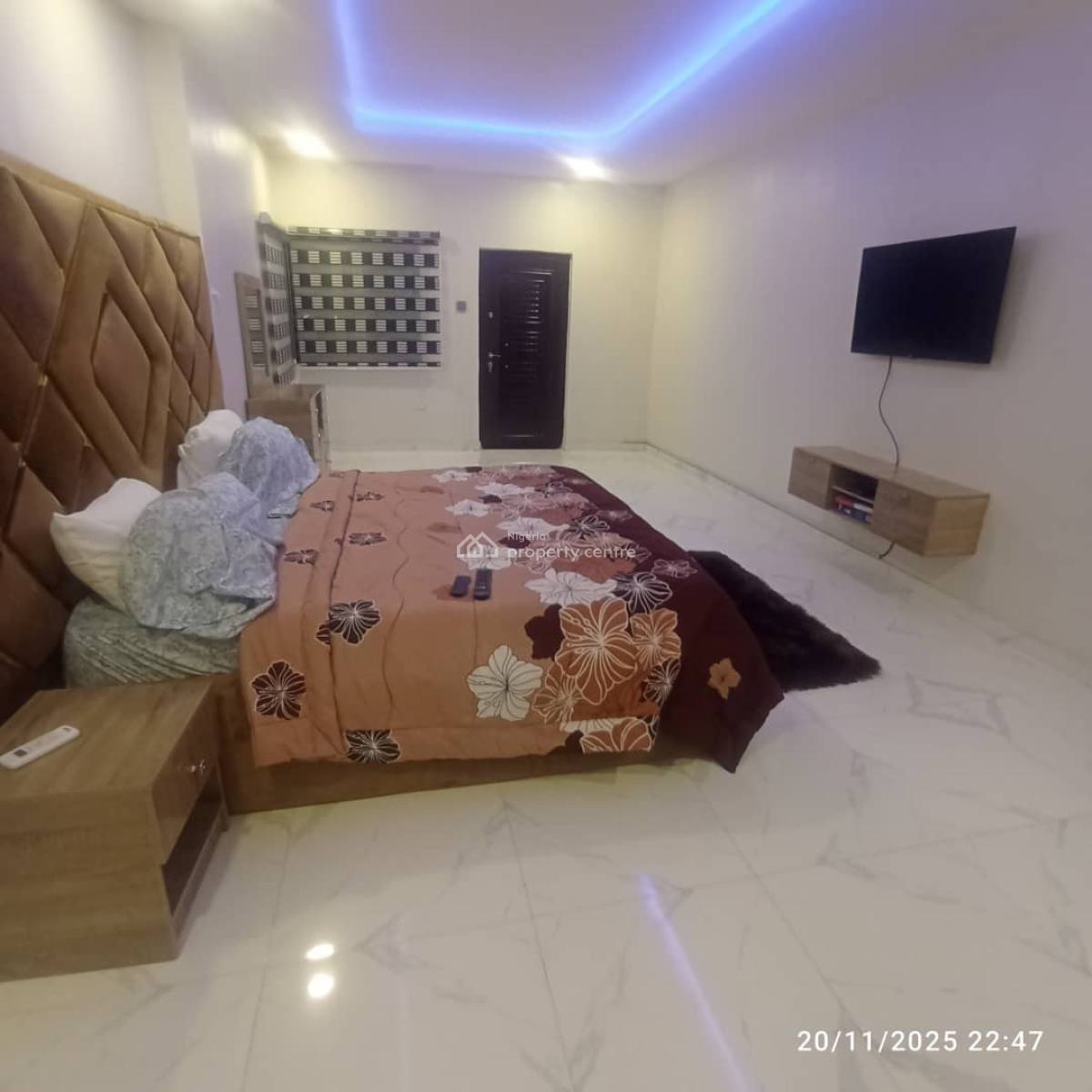 Furnished and Serviced 3 Bedroom Duplex, Abijo, Lekki, Lagos, Detached Duplex for Rent