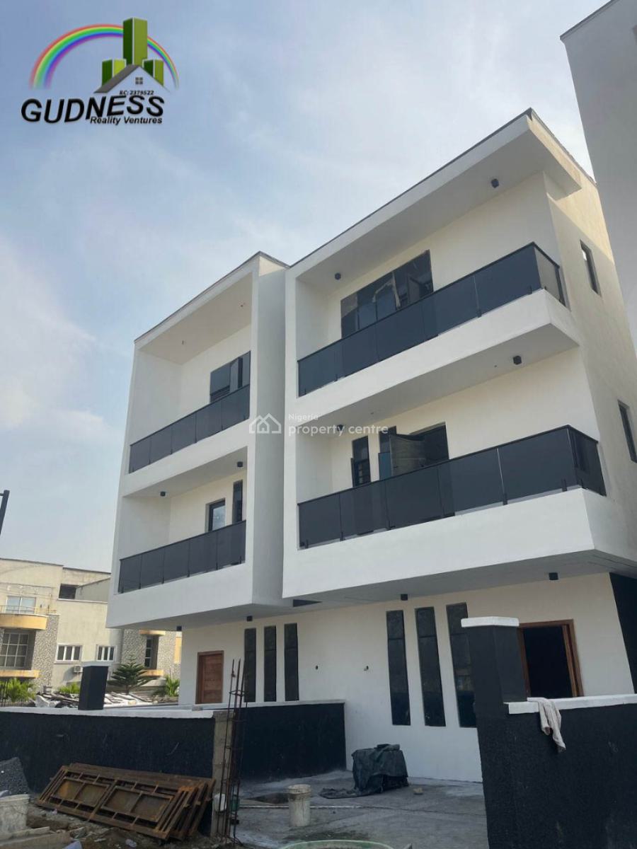 Brand New 4 Bedroom Semi-detached Duplex, New Road, Lekki, Lagos, Flat / Apartment for Sale