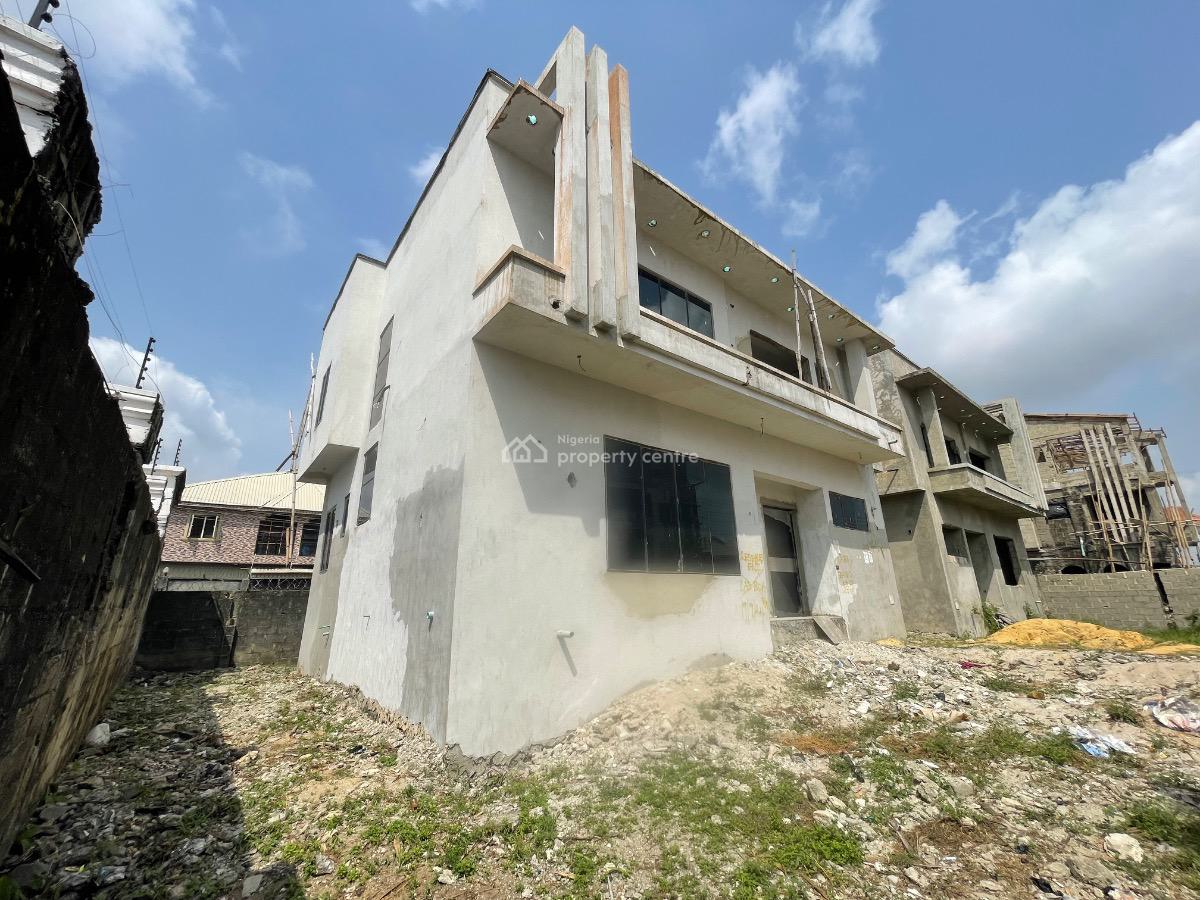 2 Units of Solid 4 Bedroom Duplex Carcass, Olokonla, Ajah, Lagos, Detached Duplex for Sale