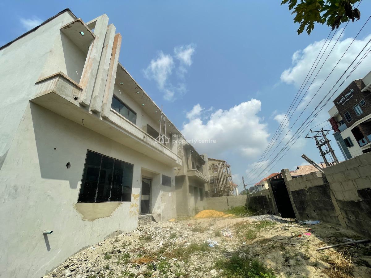 2 Units of Solid 4 Bedroom Duplex Carcass, Olokonla, Ajah, Lagos, Detached Duplex for Sale