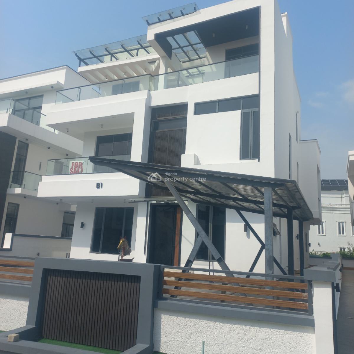 Gigantic 5 Bedroom Detached Duplex with Swimming Pool, Bq, Ikota, Lekki, Lagos, Detached Duplex for Sale