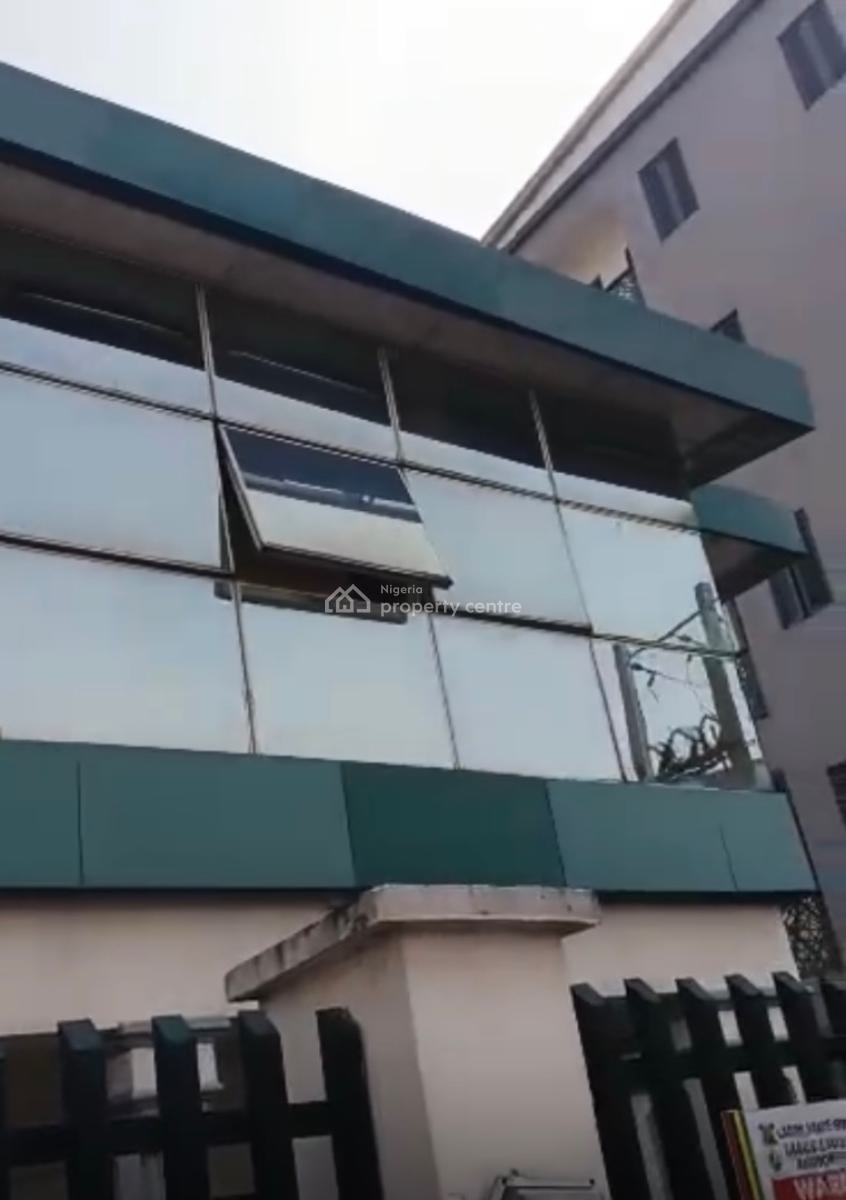 a Very Solid and Well Maintained 6 Bedrooms Fully Detached Office Spac, Alagomeji, Yaba, Lagos, Office Space for Rent