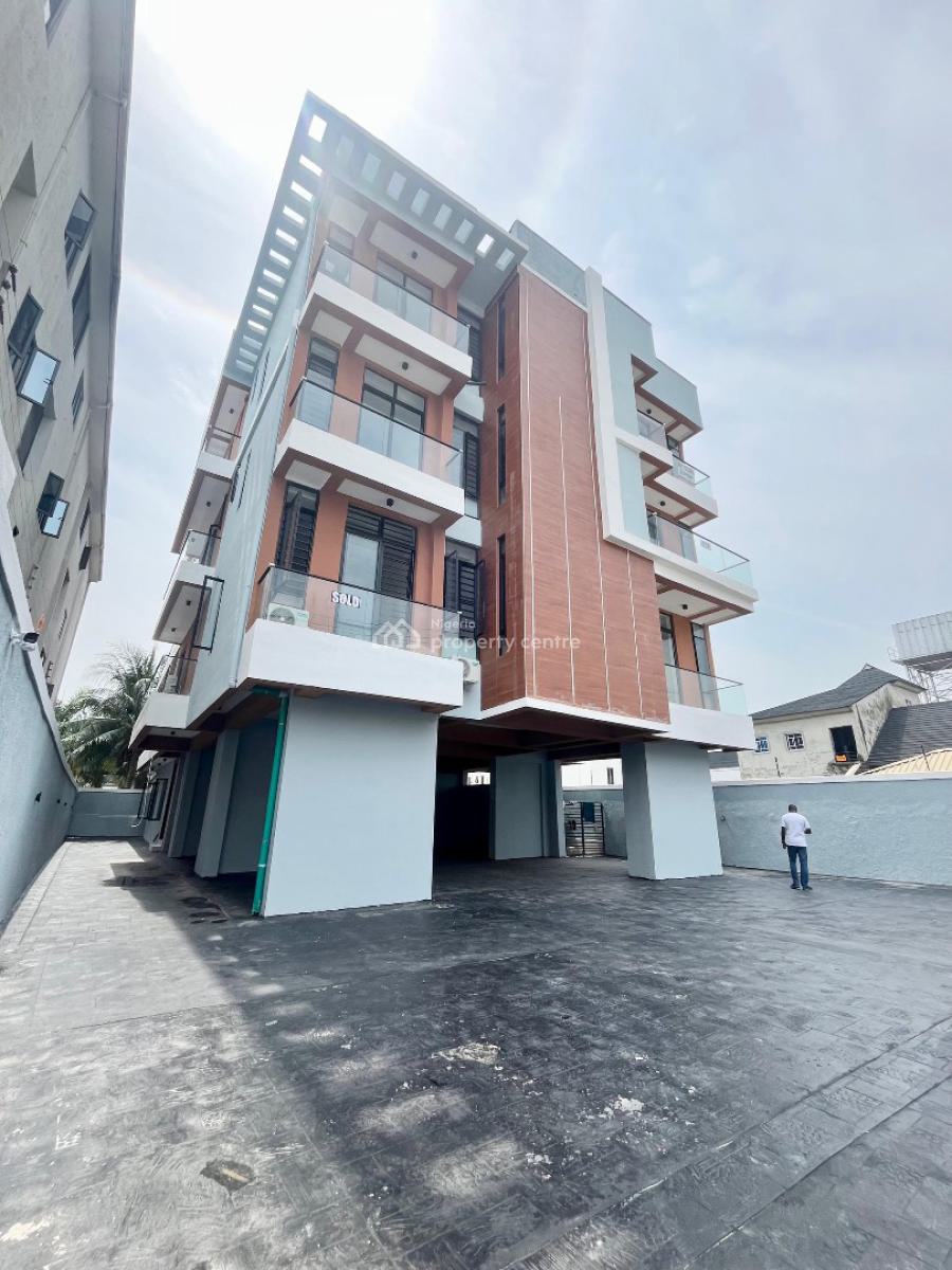 Newly Built  1 Bedroom & 2 Bedroom Serviced Apartment Available, Ologolo, Lekki, Lagos, Block of Flats for Sale