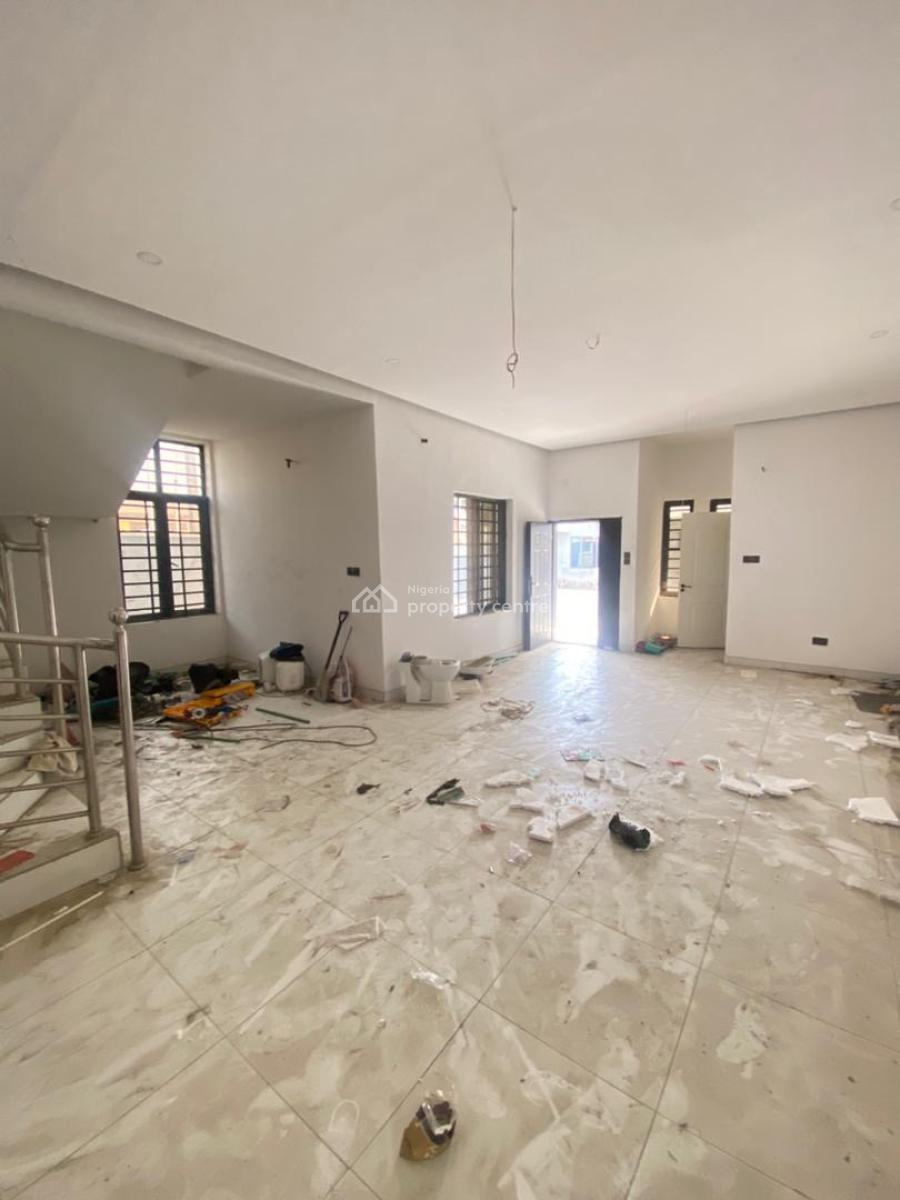 Spacious 4-bedroom Semi-detached Duplex with Bq, Ajah, Lagos, Semi-detached Duplex for Rent