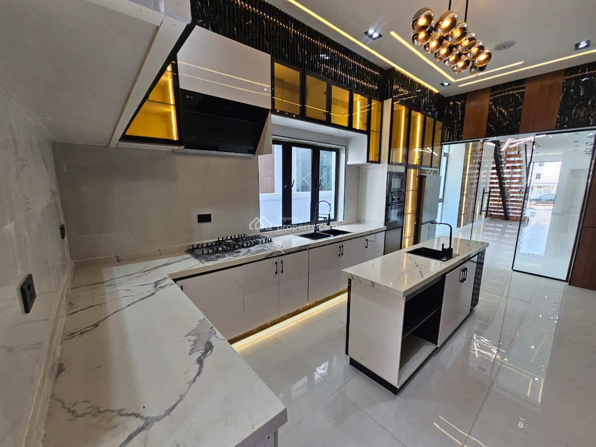 Stunning 5 Bedroom Detached House with Swimming Pool, Gym and Bq, Ikota, Ikota, Lekki, Lagos, Detached Duplex for Sale