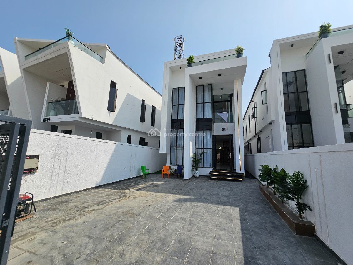Stunning 5 Bedroom Detached House with Swimming Pool, Gym and Bq, Ikota, Ikota, Lekki, Lagos, Detached Duplex for Sale