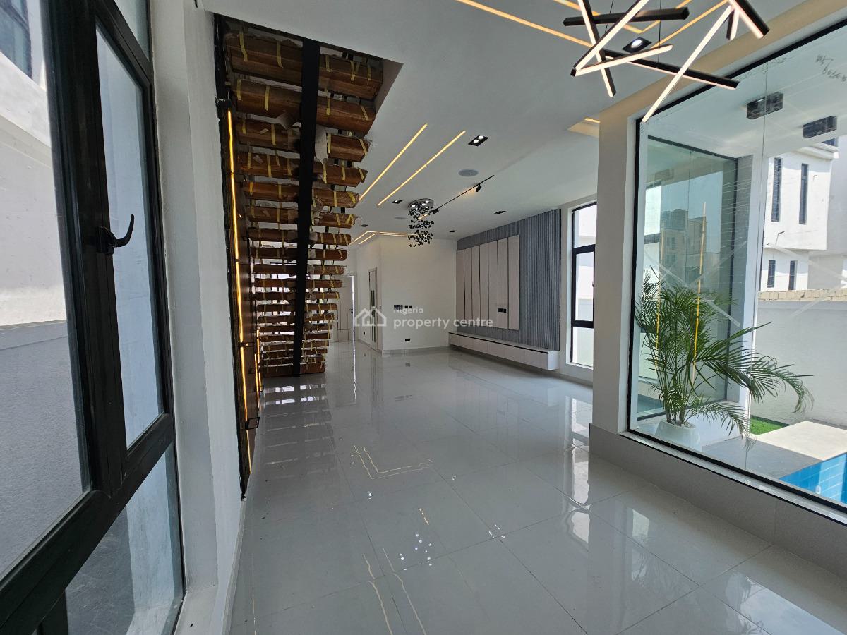 Stunning 5 Bedroom Detached House with Swimming Pool, Gym and Bq, Ikota, Lekki, Lagos, Detached Duplex for Sale