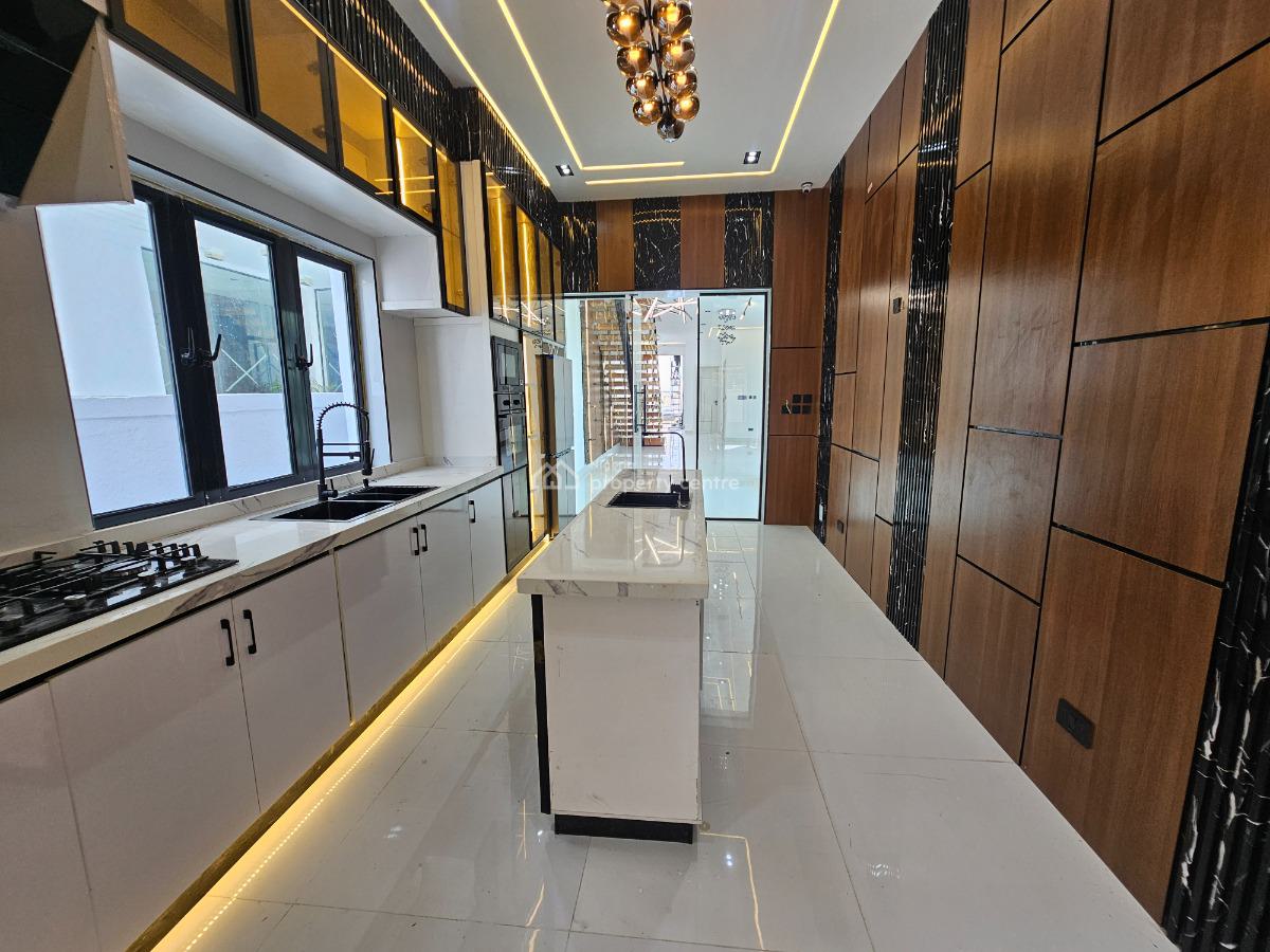 Stunning 5 Bedroom Detached House with Swimming Pool, Gym and Bq, Ikota, Lekki, Lagos, Detached Duplex for Sale