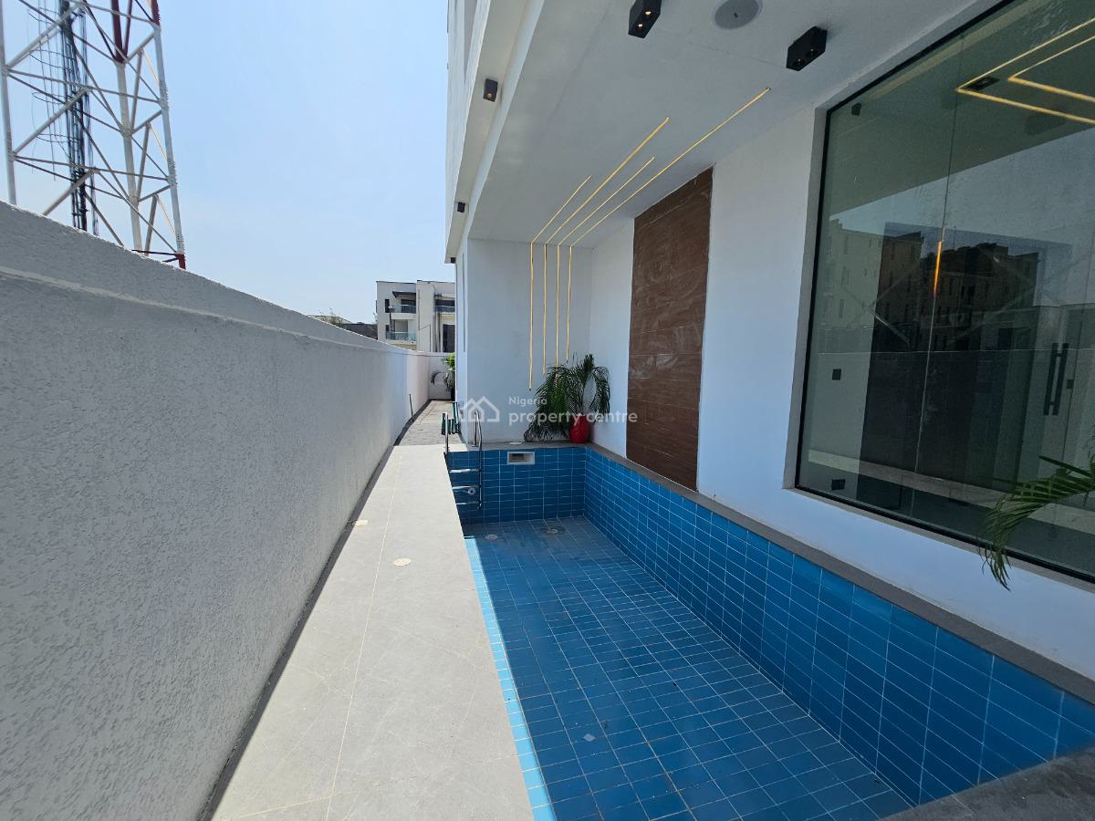 Stunning 5 Bedroom Detached House with Swimming Pool, Gym and Bq, Ikota, Lekki, Lagos, Detached Duplex for Sale