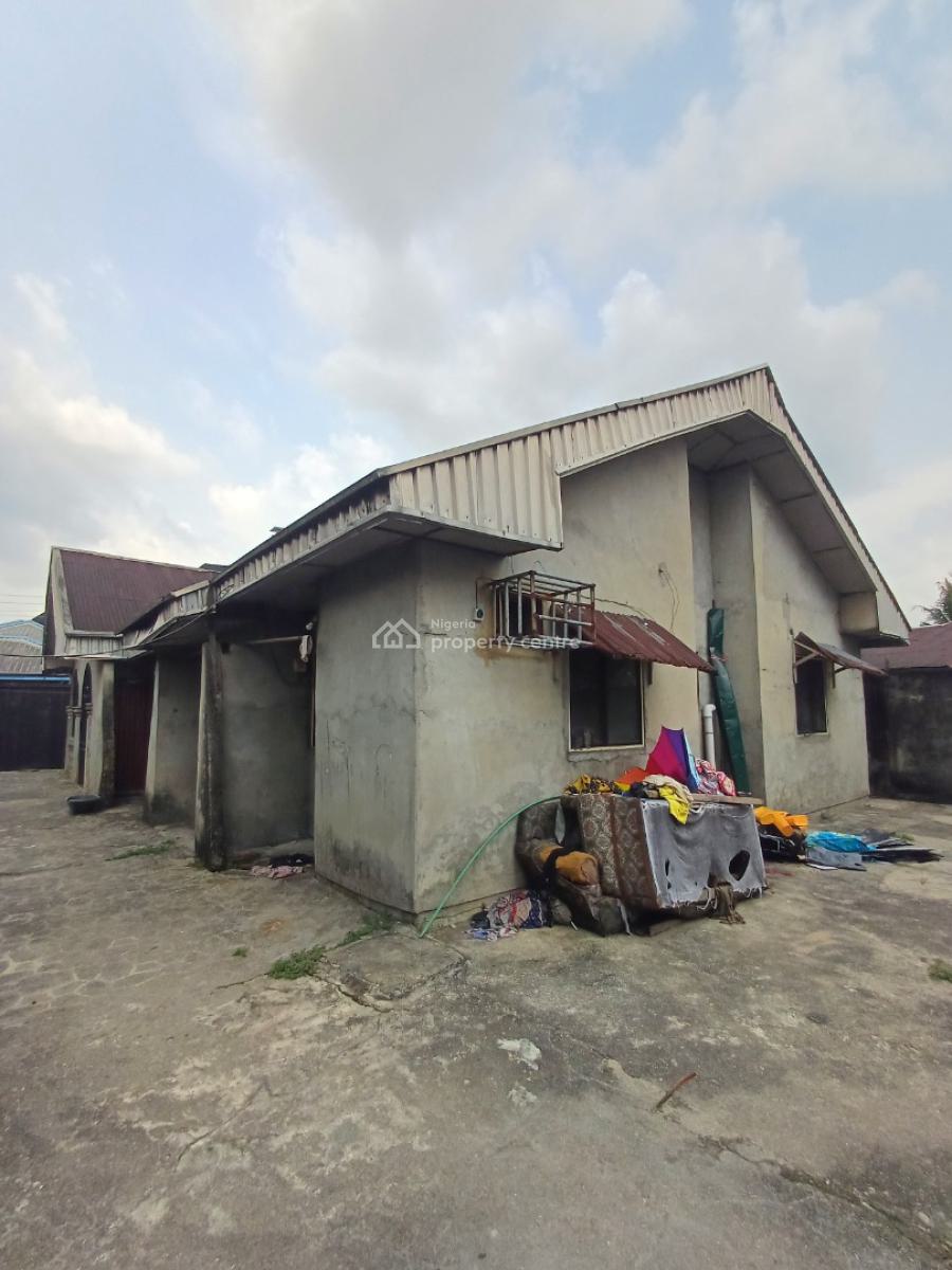 2 Units of 3 Bedroom Bungalows, School Road, Rumuodomaya, Port Harcourt, Rivers, Detached Bungalow for Sale