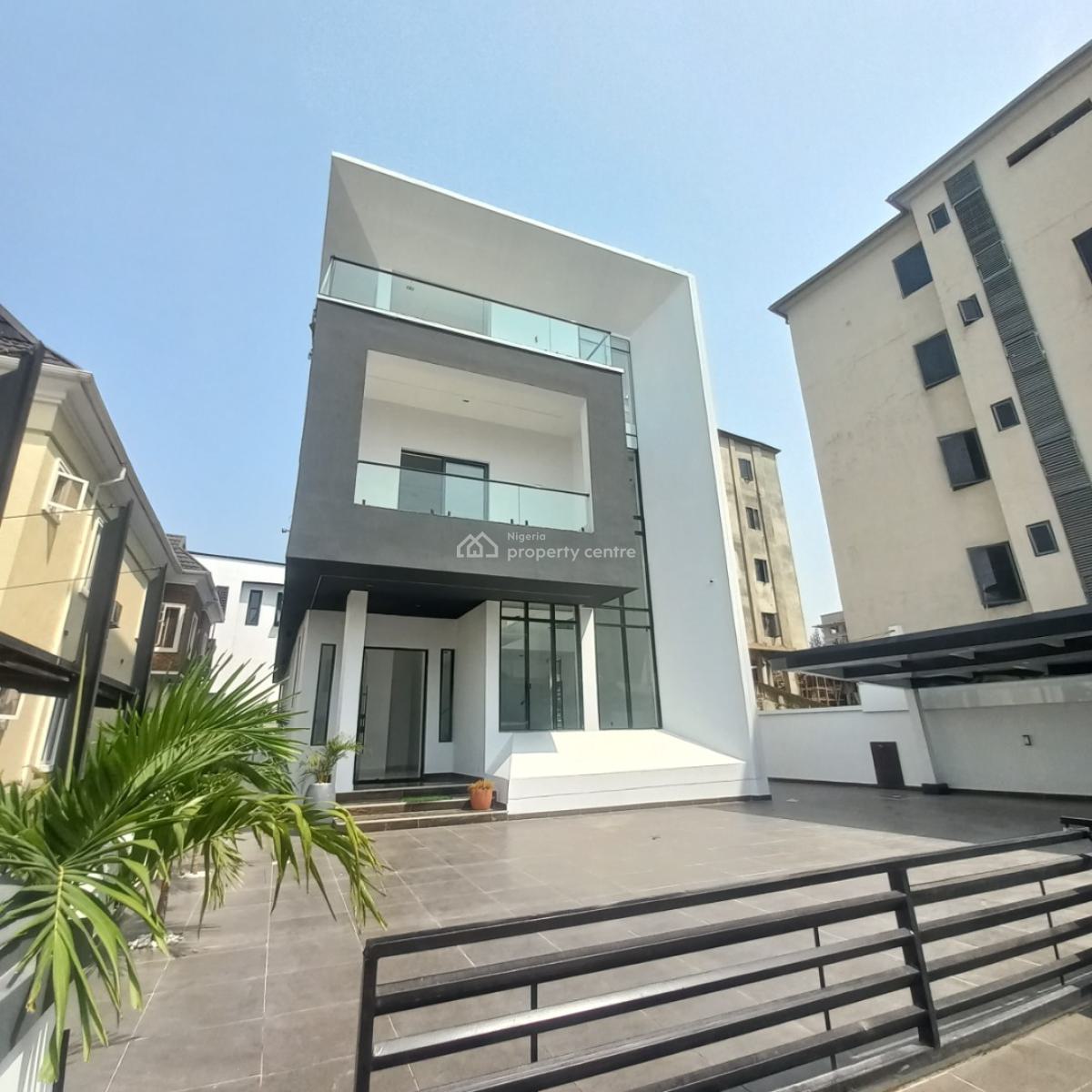 Spacious 5 Bedroom Detached Duplex with Pool and Bq, Ikota, Lekki, Lagos, Detached Duplex for Sale