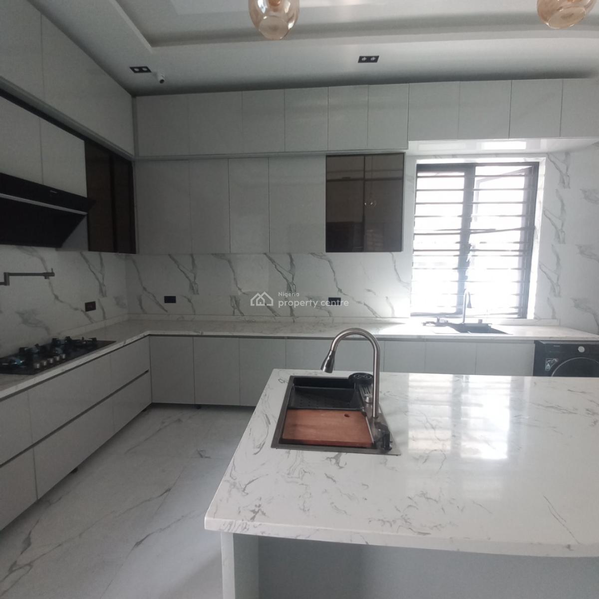 Spacious 5 Bedroom Detached Duplex with Pool and Bq, Ikota, Lekki, Lagos, Detached Duplex for Sale