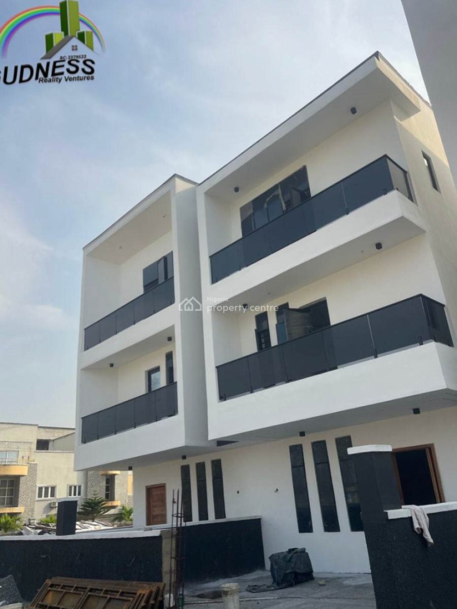 Brand New 4 Bedroom Terrace Duplex with Personal Packing Space, New Road, Lekki, Lagos, Flat / Apartment for Sale