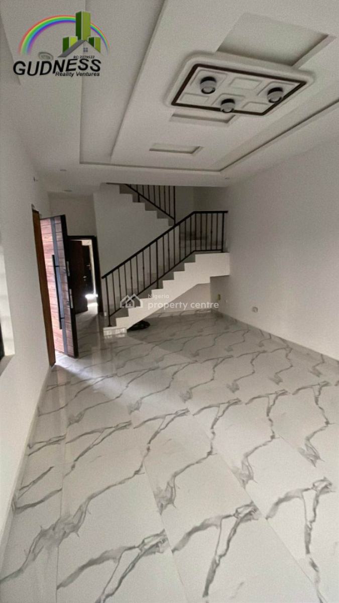 Brand New 4 Bedroom Terrace Duplex with Personal Packing Space, New Road, Lekki, Lagos, Flat / Apartment for Sale