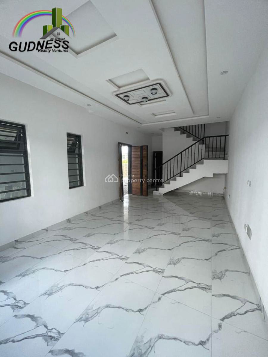 Brand New 4 Bedrooms Terraced Duplex with Personal Parking Space, New Road, Lekki, Lagos, Flat / Apartment for Sale