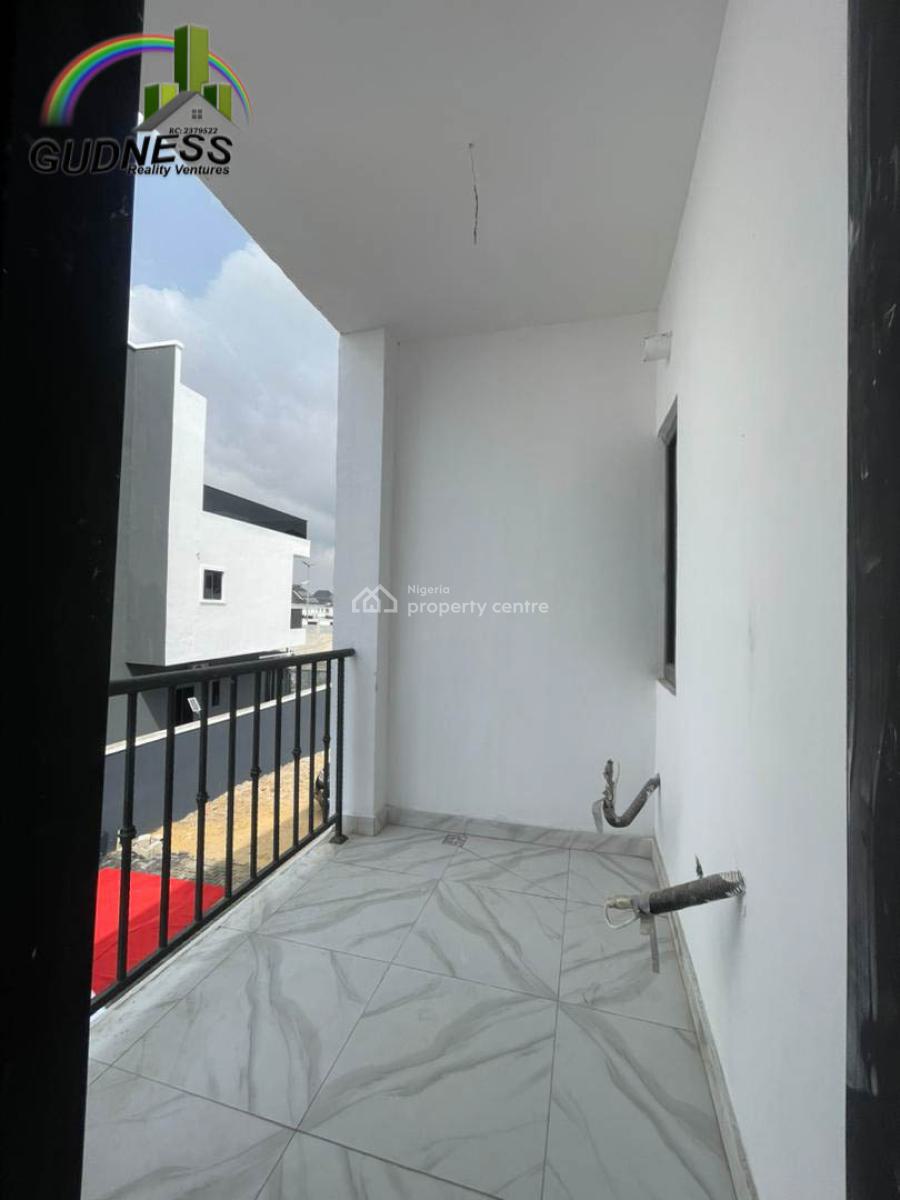 Brand New 4 Bedrooms Terraced Duplex with Personal Parking Space, New Road, Lekki, Lagos, Flat / Apartment for Sale