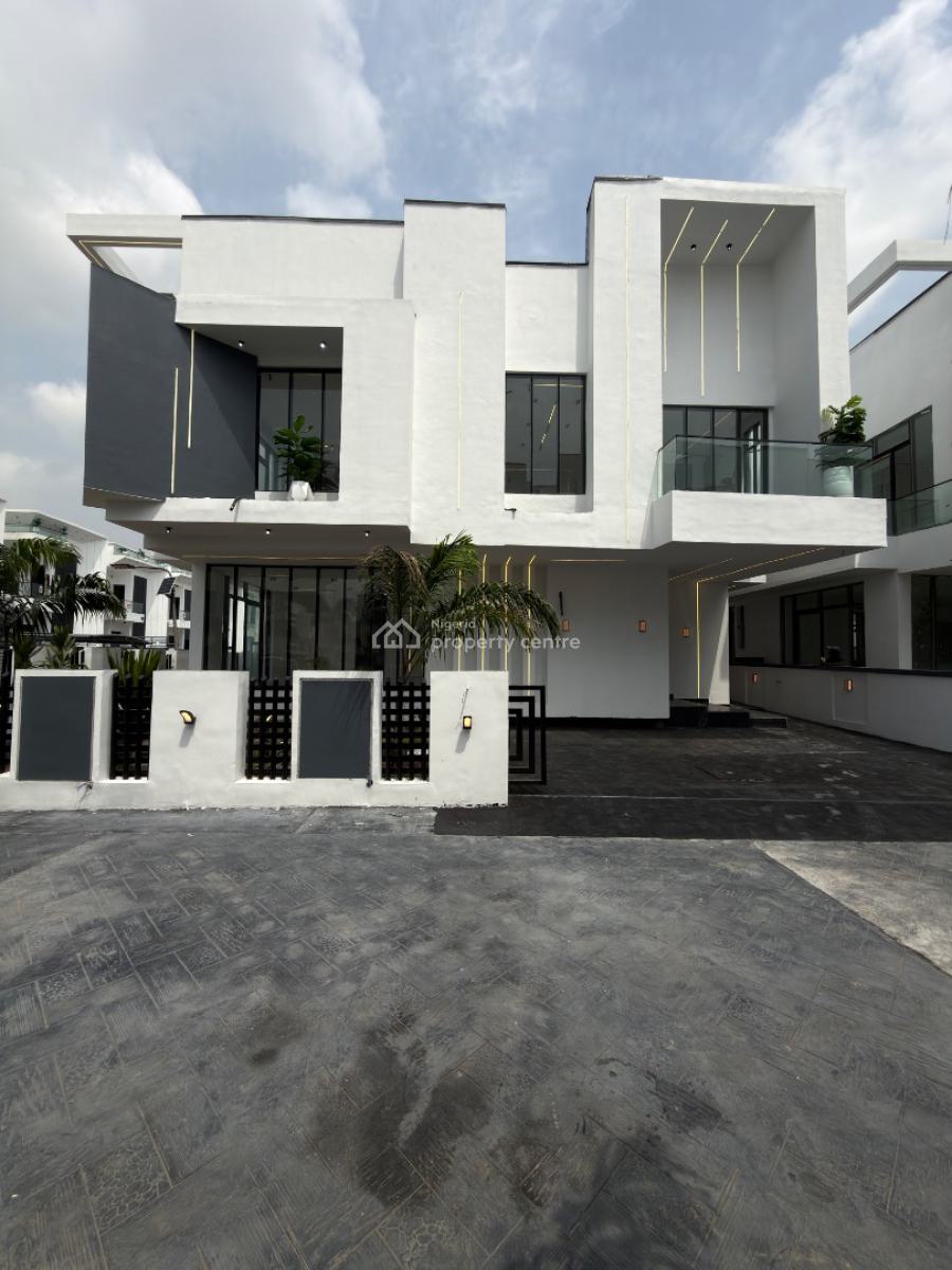 Luxury 5 Bedrooms Detached Duplex, Chevron, Lekki, Lagos, Detached Duplex for Sale