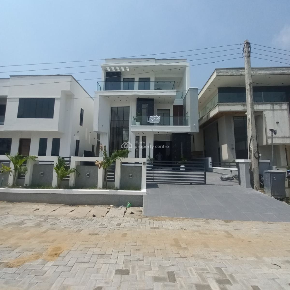 Exquisite 5 Bedroom Detached Duplex with Pool and Bq, Ikota, Lekki, Lagos, Detached Duplex for Sale