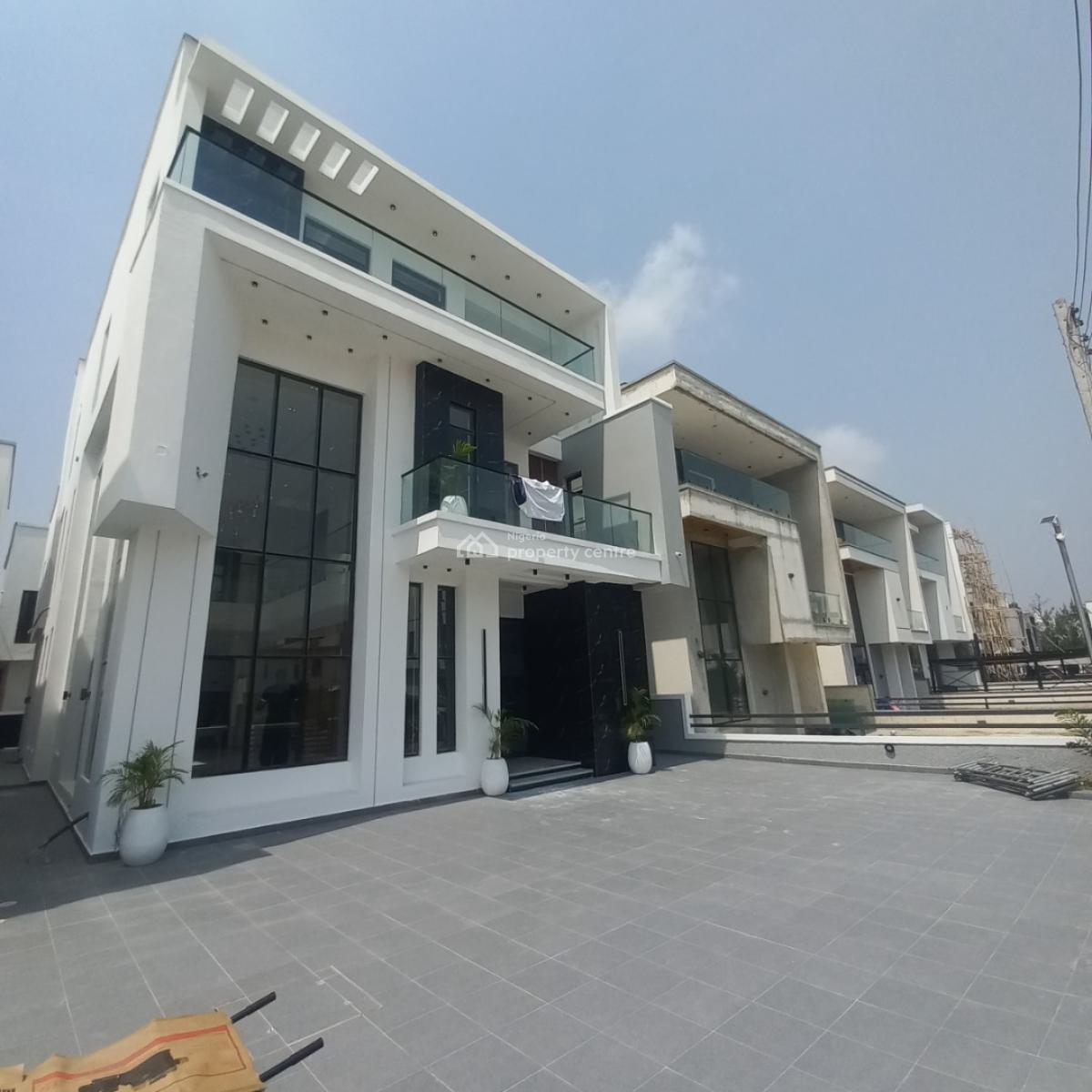 Exquisite 5 Bedroom Detached Duplex with Pool and Bq, Ikota, Lekki, Lagos, Detached Duplex for Sale