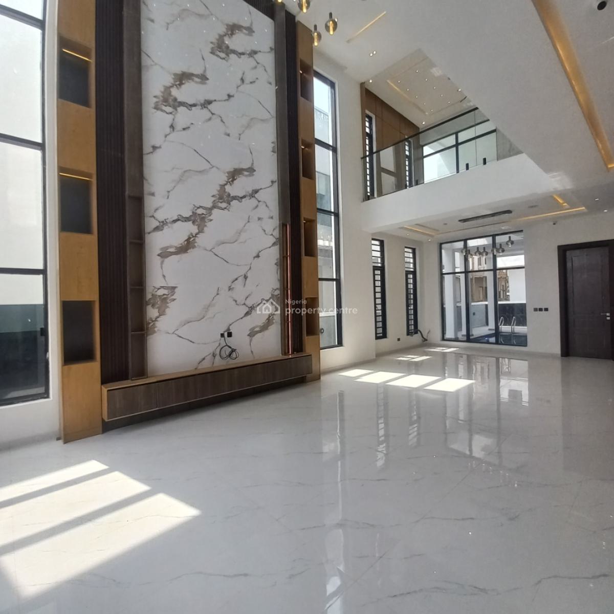 Exquisite 5 Bedroom Detached Duplex with Pool and Bq, Ikota, Lekki, Lagos, Detached Duplex for Sale