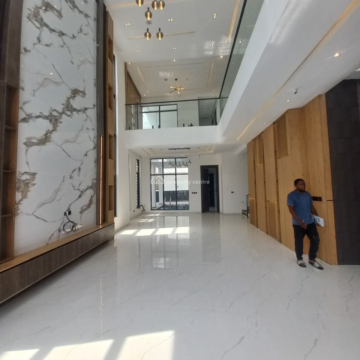 Exquisite 5 Bedroom Detached Duplex with Pool and Bq, Ikota, Lekki, Lagos, Detached Duplex for Sale