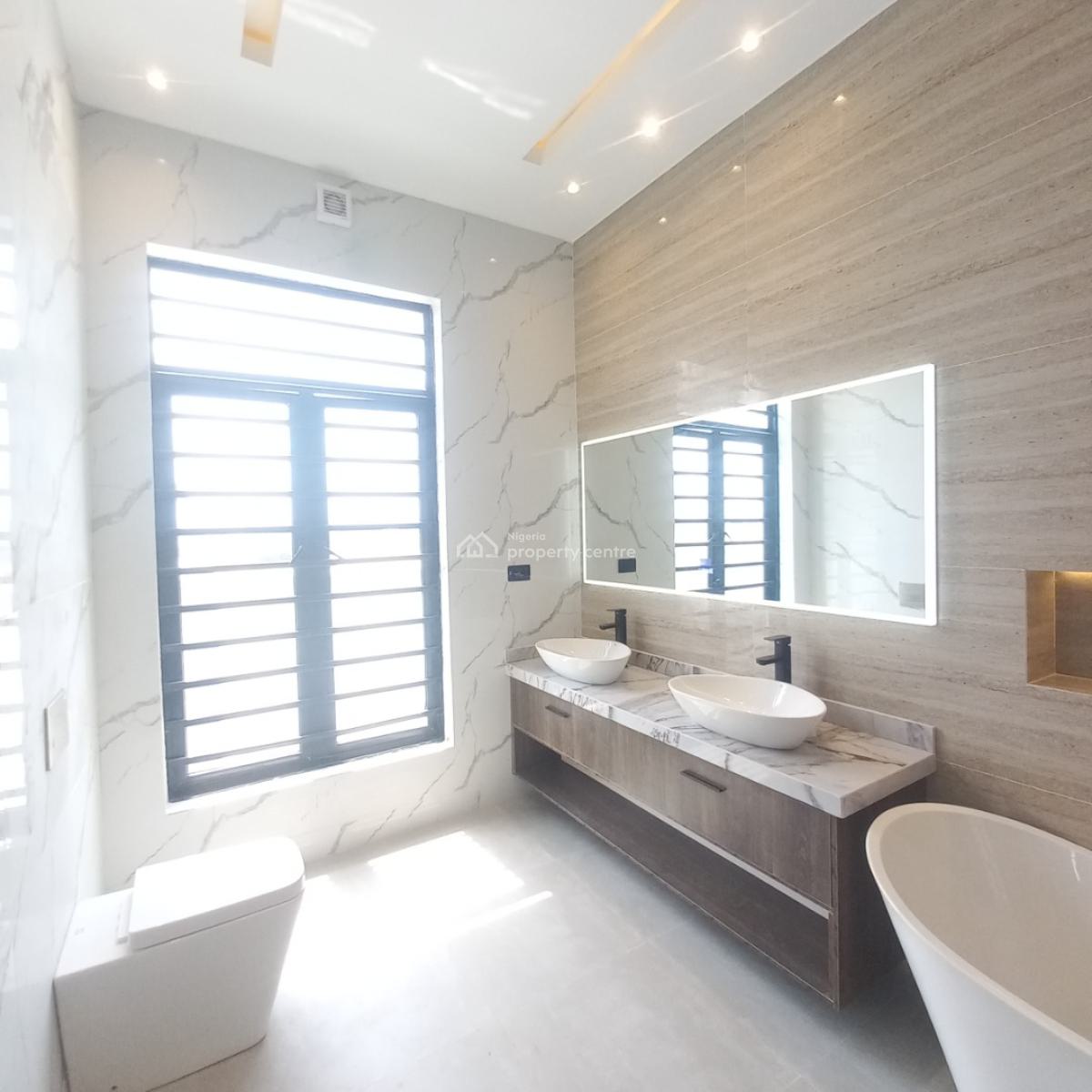 Exquisite 5 Bedroom Detached Duplex with Pool and Bq, Ikota, Lekki, Lagos, Detached Duplex for Sale