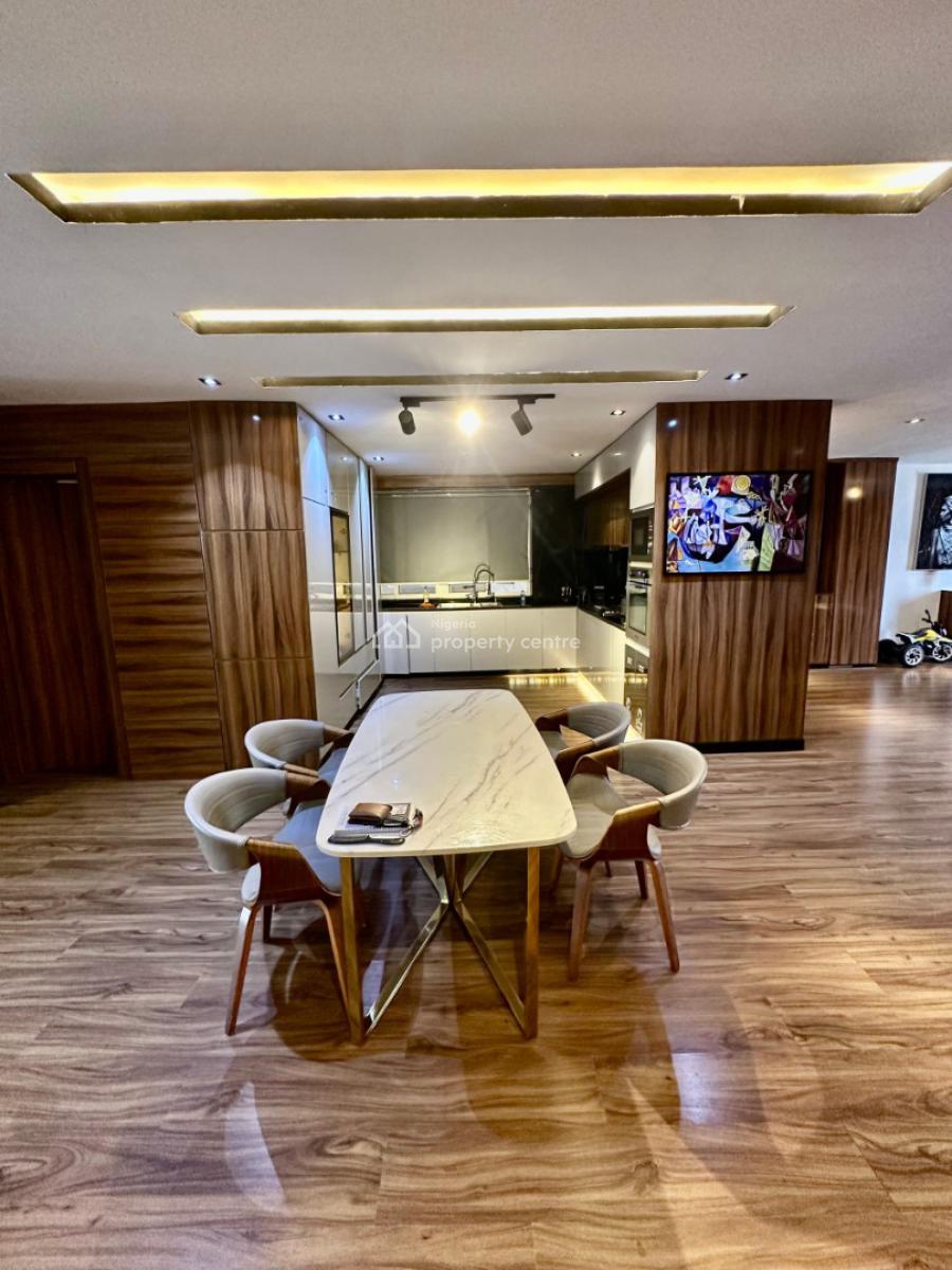 Waterfront Furnished 3 Bedroom Flat Ensuite, Off Admiralty Way, Lekki Phase 1, Lekki, Lagos, Flat / Apartment for Rent