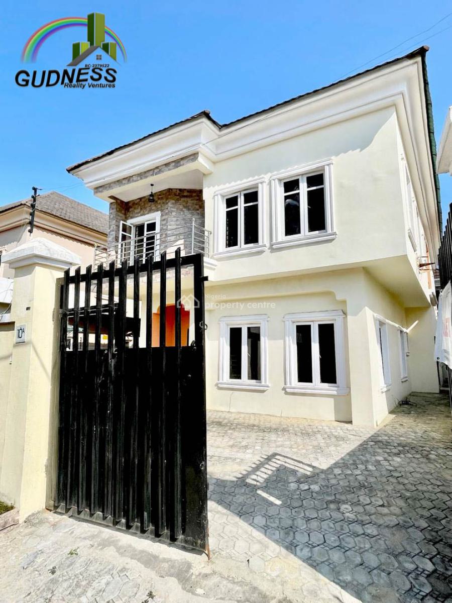 5 Bedroom Fully Detached Duplex with Bq, Ikota, Lekki, Lagos, Flat / Apartment for Rent