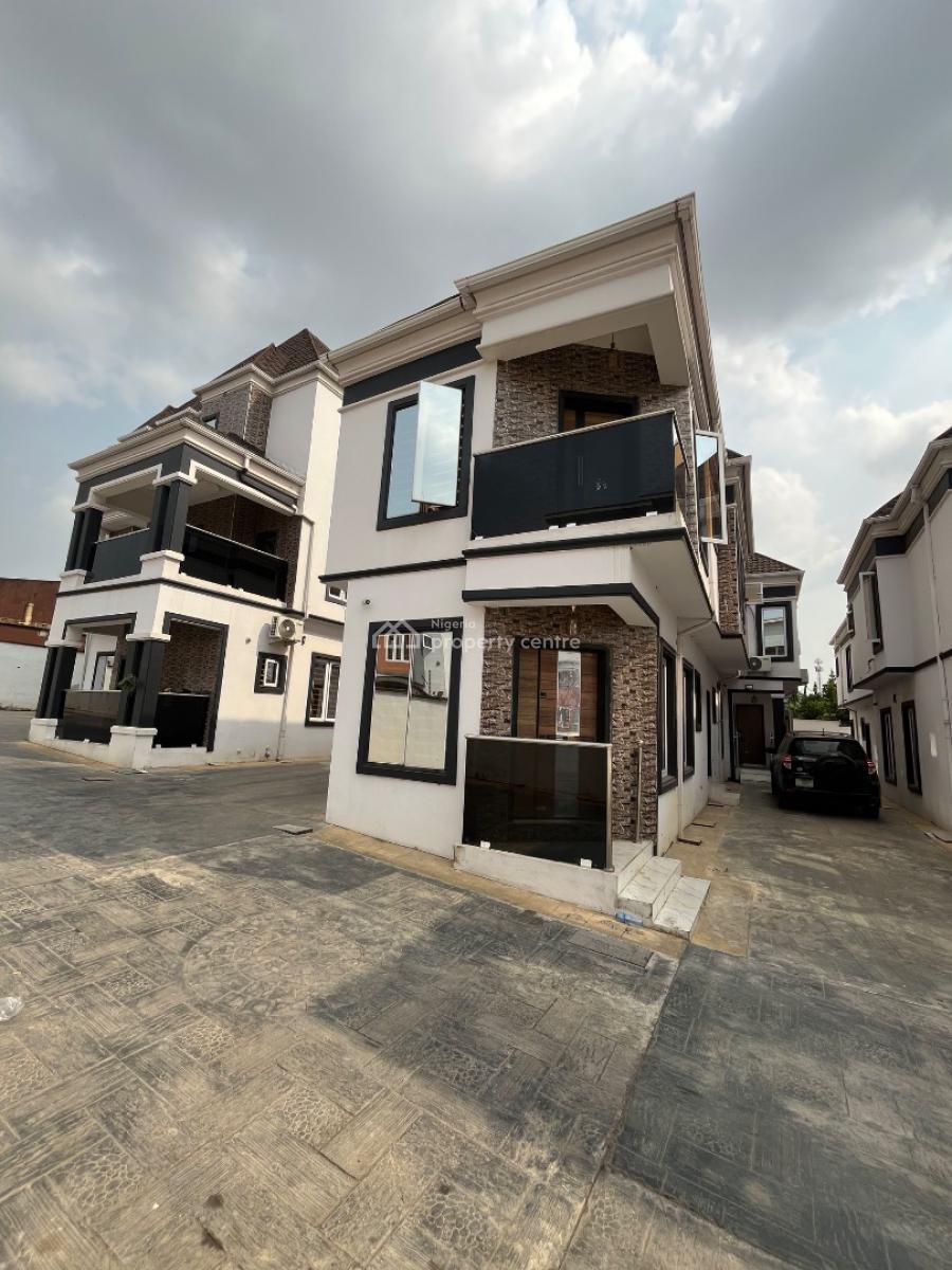 Lovely 4 Bedroom Terraced Duplex with Installed Inverter, Ojodu Berger, Ojodu, Lagos, Flat / Apartment for Rent