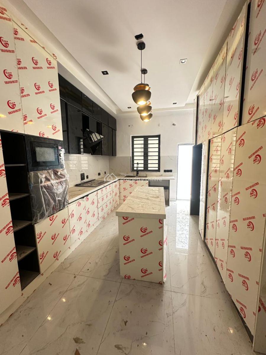 Exquisite  5bedroom Semi-detached Duplex with Bq in a Secured Estate, Ikota, Lekki, Lagos, Semi-detached Duplex for Sale