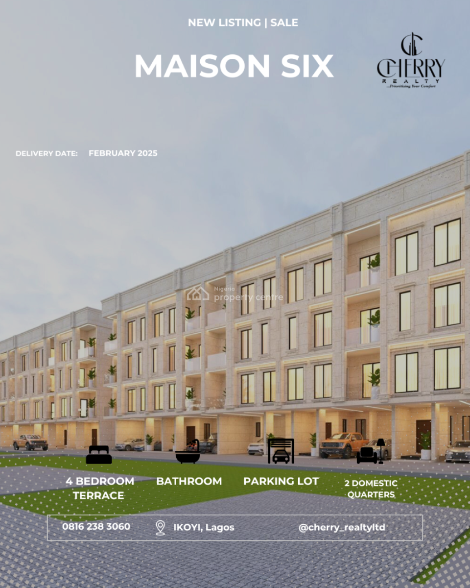 4 Bedroom Terraced Duplex, Ikoyi, Lagos, Terraced Duplex for Sale