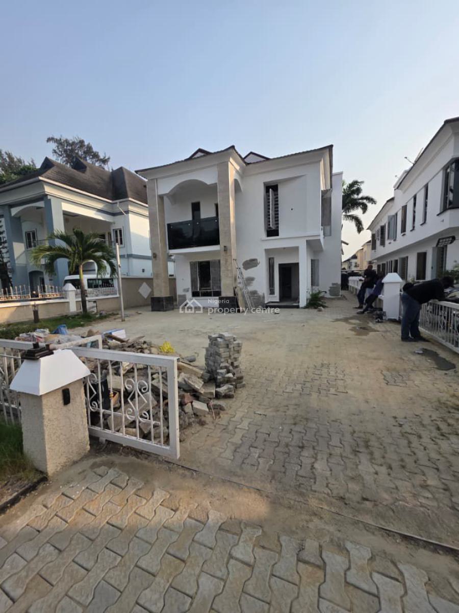 5 Bedroom Fully Detached Duplex  with a Bq, Osapa, Lekki, Lagos, Detached Duplex for Rent
