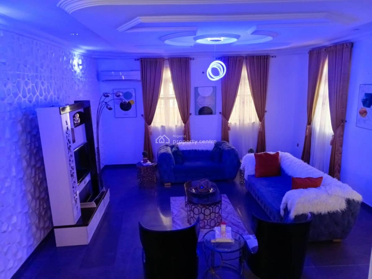 4 Bedroom Fully Furnished Semi Detached Duplex Self Compound, Ikota Villa, Ikota, Lekki, Lagos, Semi-detached Duplex for Rent