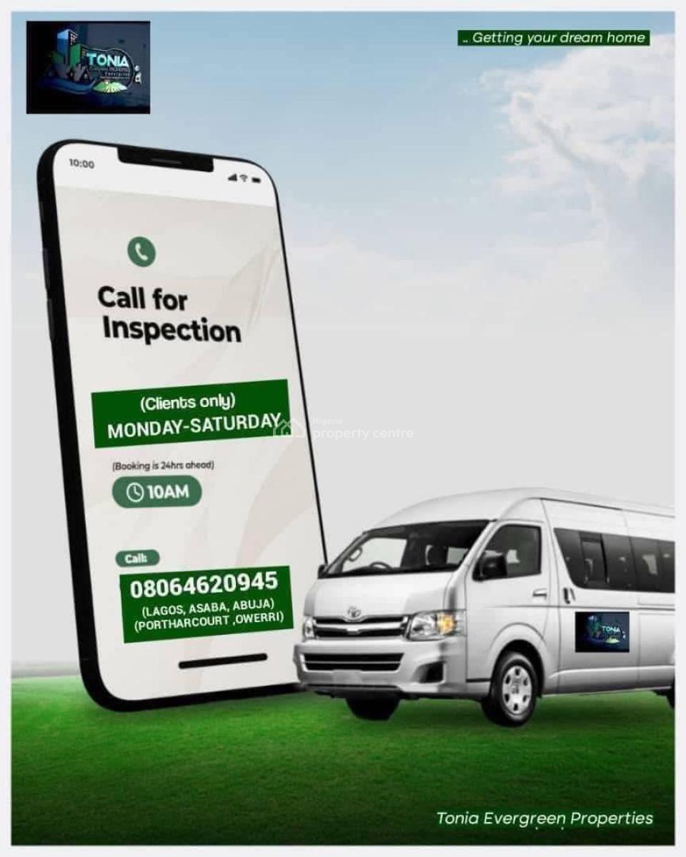 The Best Buy and Build with Houses Around, Admiralty Road, Asaba, Delta, Residential Land for Sale