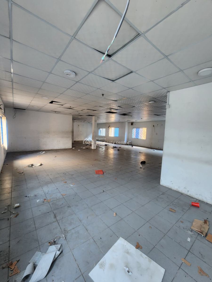 Commercial Letting -- Spacious Storey Commercial Building (ground Floor & Upper Floor), Bode Thomas, Surulere, Lagos, Office Space for Rent