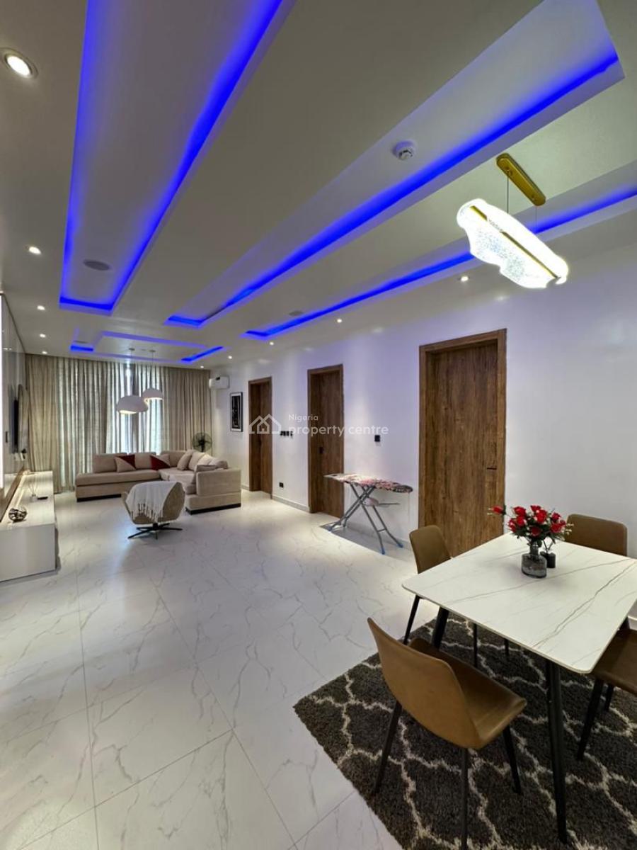 Furnished 2-bedroom Serviced Apartment (commercial-approved), Osapa, Lekki, Lagos, Flat / Apartment for Rent