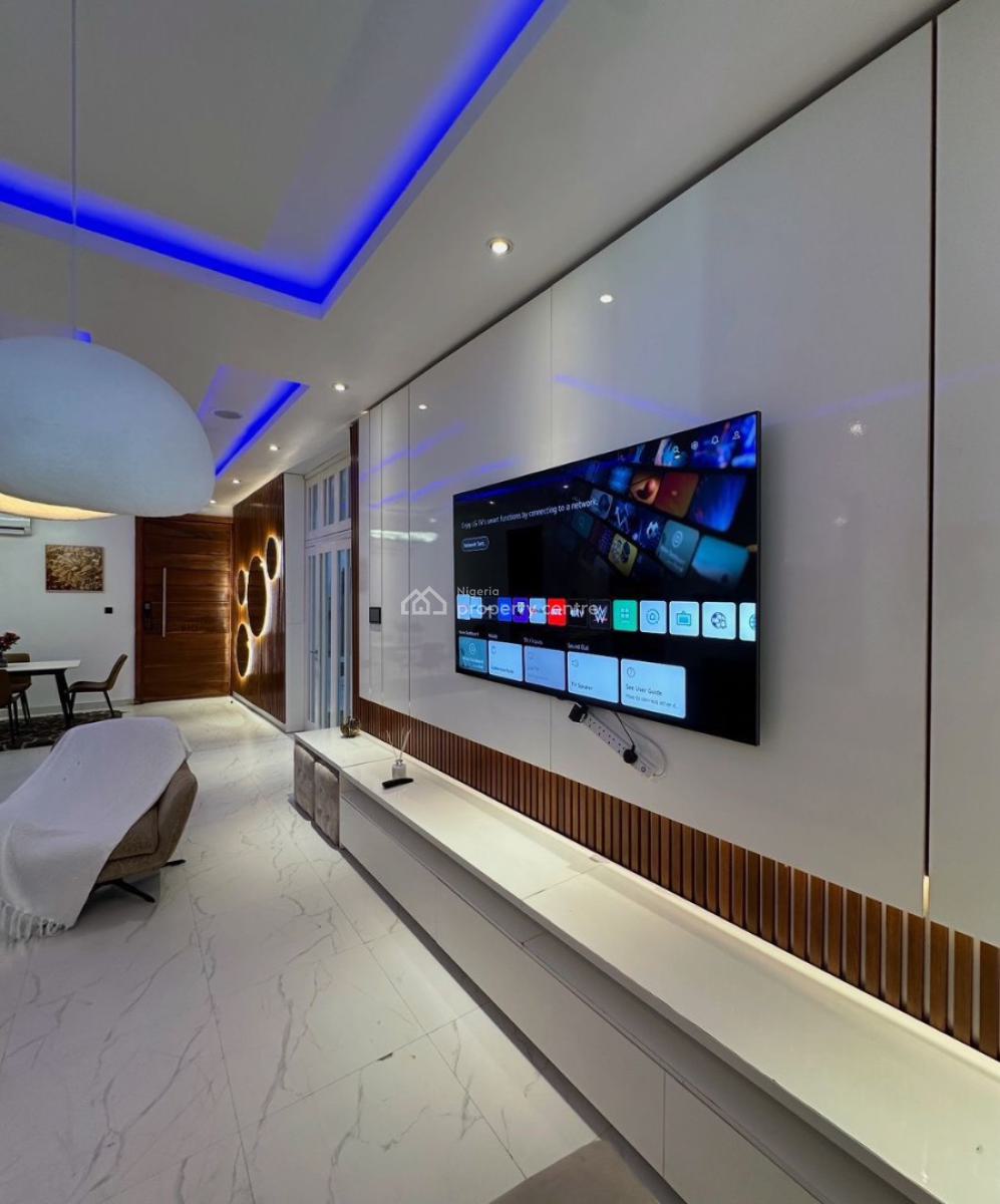 Furnished 2-bedroom Serviced Apartment (commercial-approved), Osapa, Lekki, Lagos, Flat / Apartment for Rent