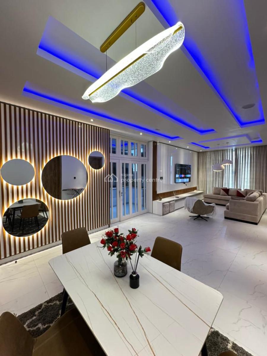 Furnished 2-bedroom Serviced Apartment (commercial-approved), Osapa, Lekki, Lagos, Flat / Apartment for Rent