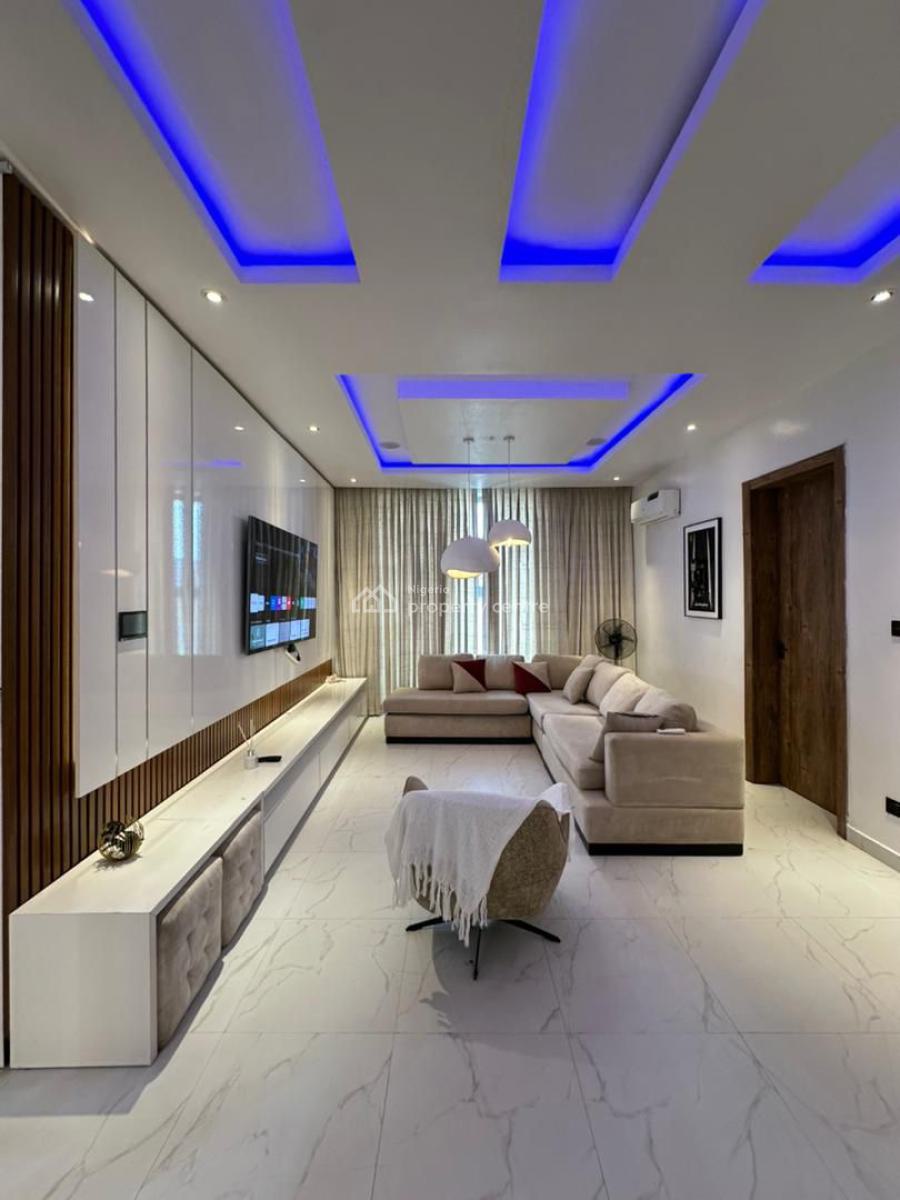 Furnished 2-bedroom Serviced Apartment (commercial-approved), Osapa, Lekki, Lagos, Flat / Apartment for Rent