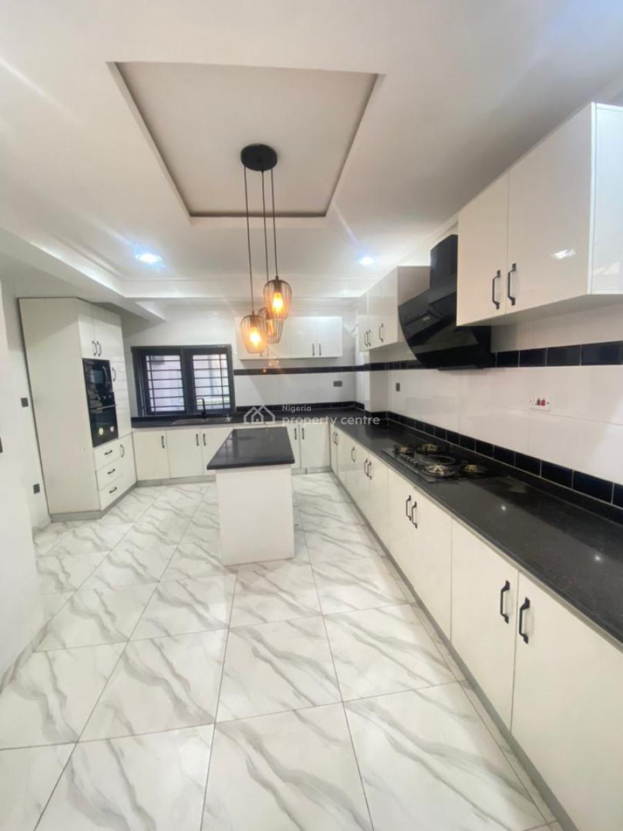 Serviced 4-bedroom Terrace Duplex with Bq in Secure Estate, Ikate, Lekki, Lagos, Terraced Duplex for Rent