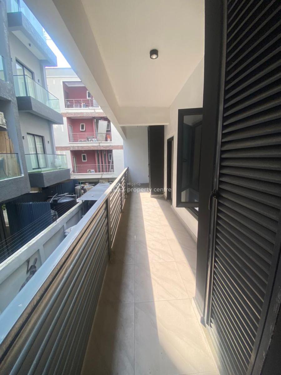 Serviced 4-bedroom Terrace Duplex with Bq in Secure Estate, Ikate, Lekki, Lagos, Terraced Duplex for Rent