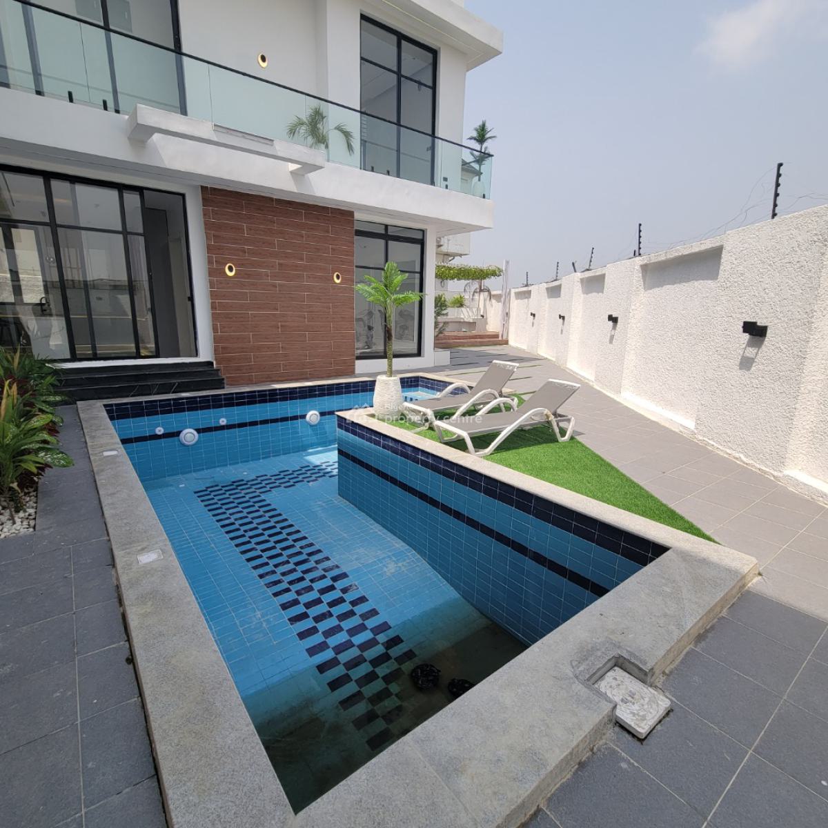 Luxury 5 Bedroom Fully Detached Duplex, Chevron, Lekki, Lagos, House for Sale