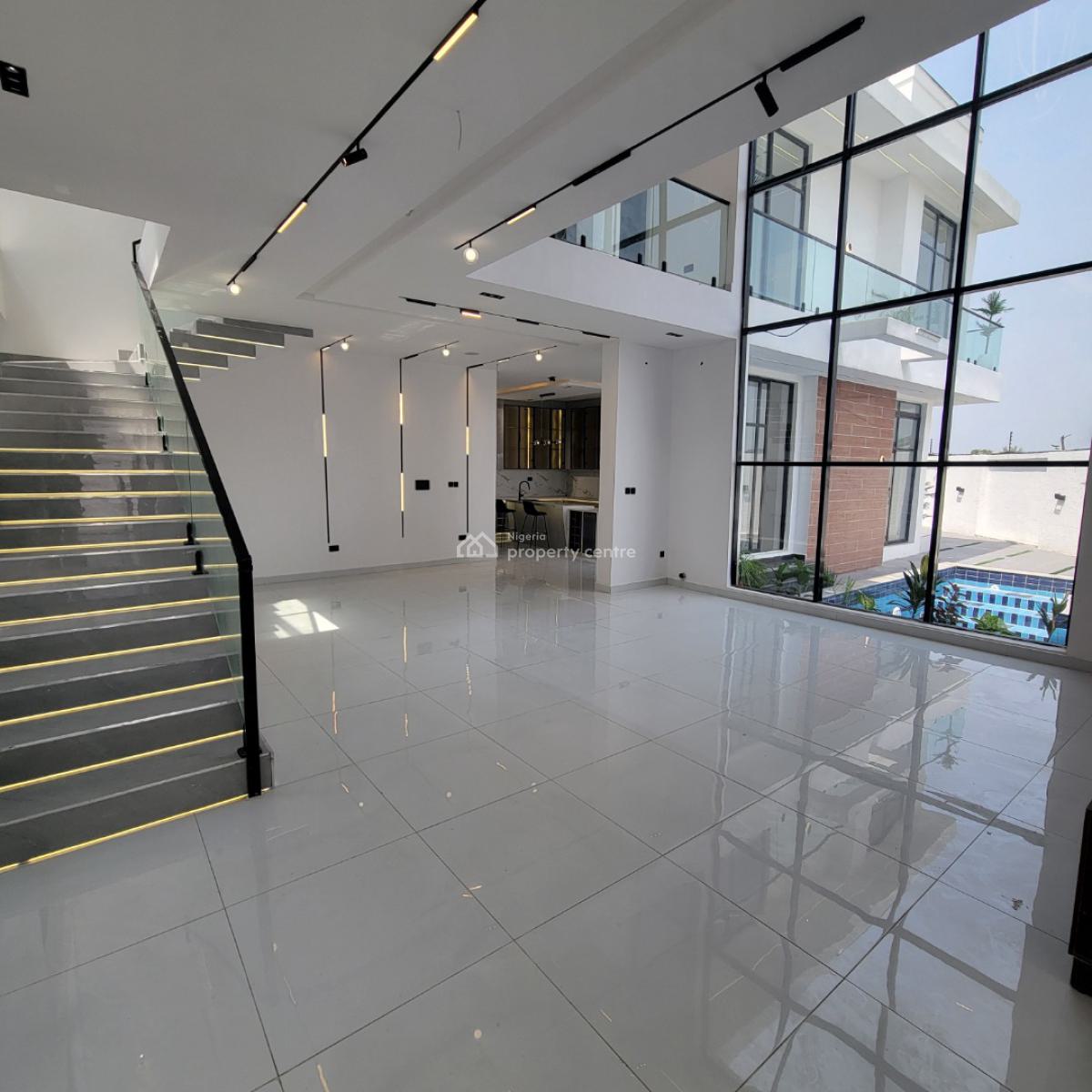 Luxury 5 Bedroom Fully Detached Duplex, Chevron, Lekki, Lagos, House for Sale