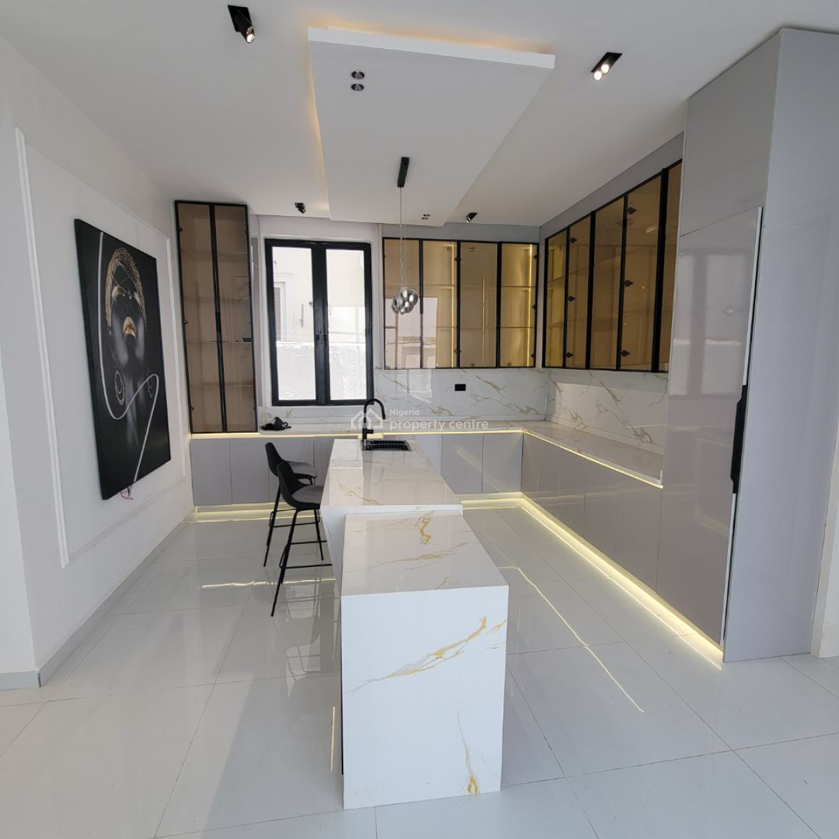 Luxury 5 Bedroom Fully Detached Duplex, Chevron, Lekki, Lagos, House for Sale