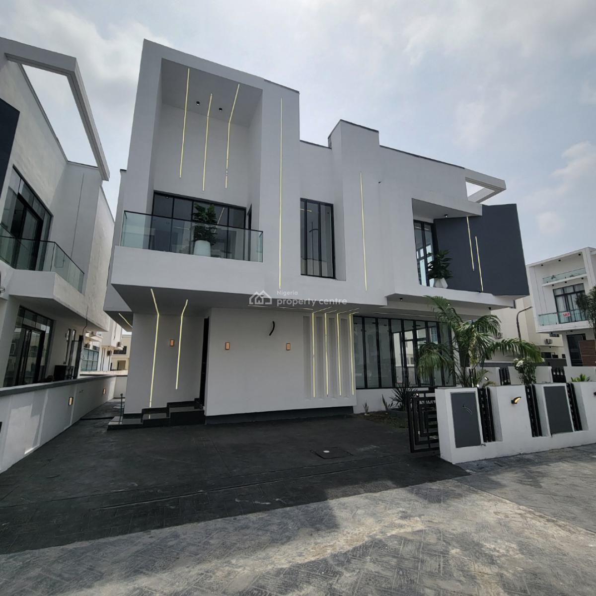 Luxury 5 Bedroom Duplex, Chevron, Lekki, Lagos, House for Sale