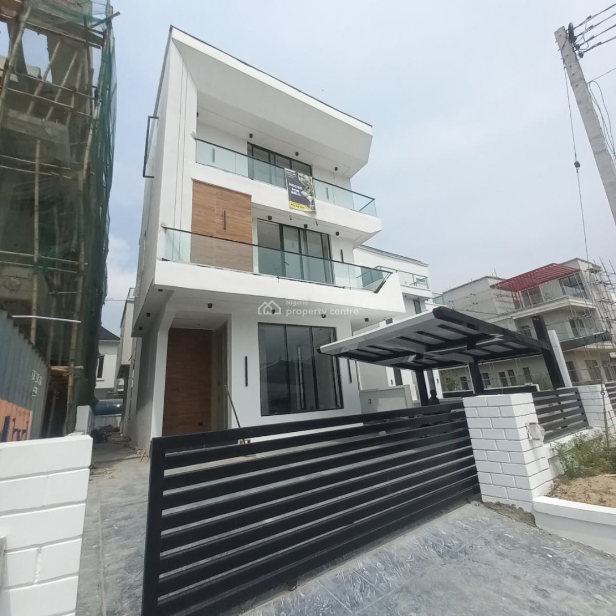 Standard 5 Bedroom Detached Duplex with Pool and Bq, Ikota, Lekki, Lagos, Detached Duplex for Sale