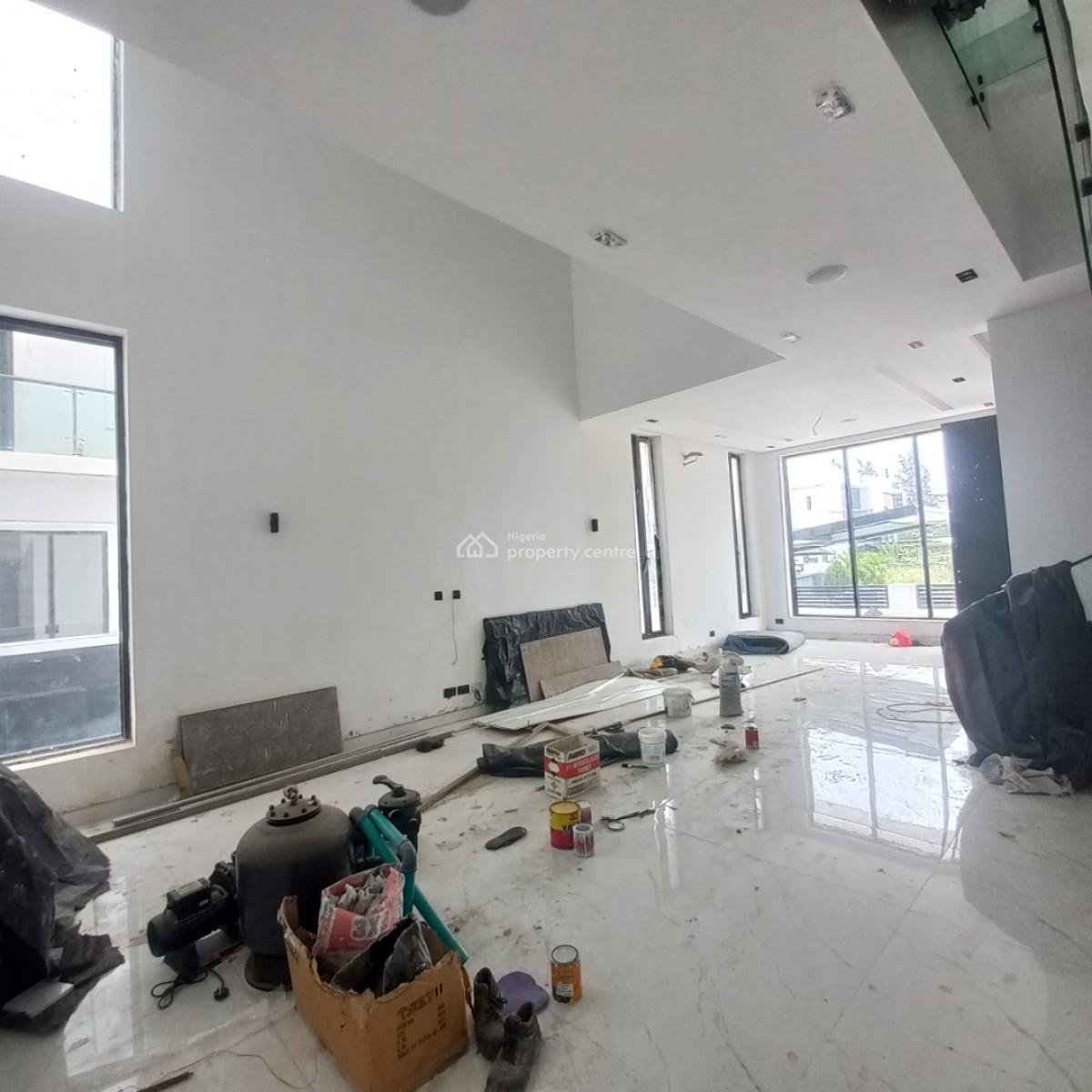 Standard 5 Bedroom Detached Duplex with Pool and Bq, Ikota, Lekki, Lagos, Detached Duplex for Sale