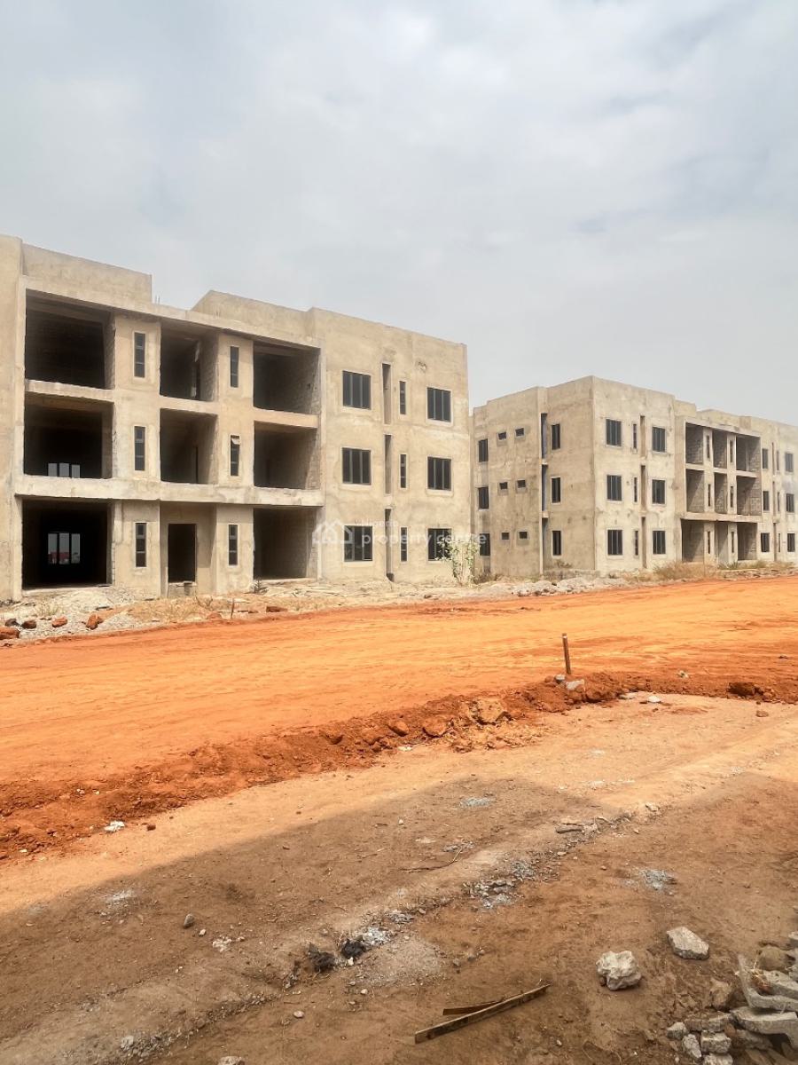 3 Bedroom Apartment (advance Carcass), Close to Human Right Radio, Kukwaba, Abuja, Flat / Apartment for Sale