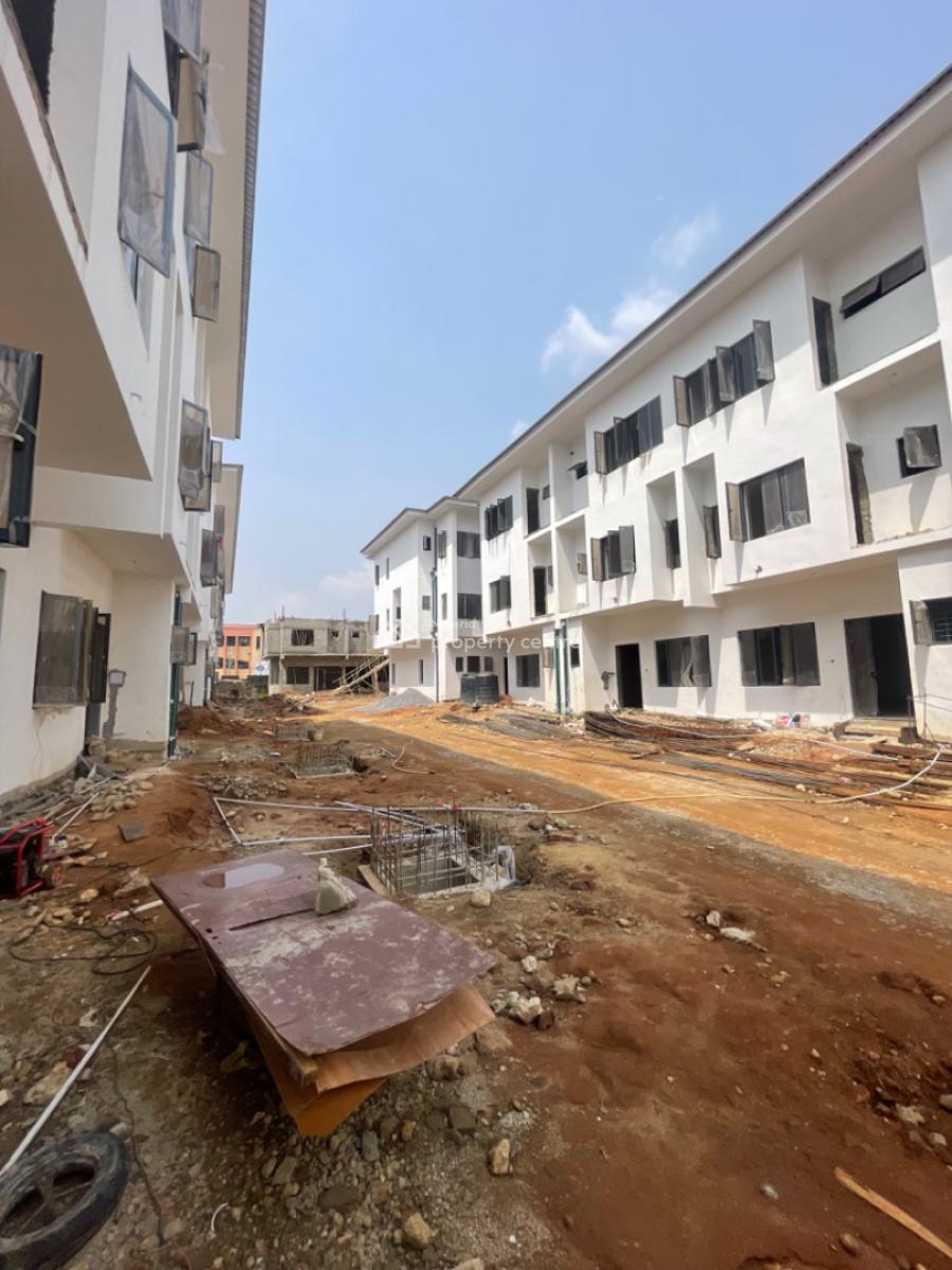 4 Bedroom Duplex with a Bq and Swimming Pool, Ikeja, Lagos, Terraced Duplex for Sale